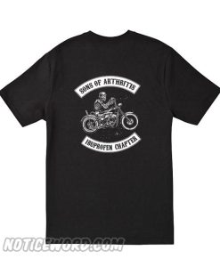 Skeleton Sons Of Arthritis Ibuprofen Chapter Back Side smooth T Shirt