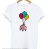 Sloth Tied To Balloon smooth T Shirt