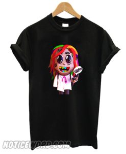 Stoopid Boy Tekashi69 6ix9ine Black Navy Hip Hop Rapper Rap smooth T Shirt