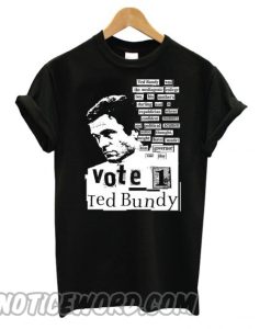 Ted Bundy serial killer Black smooth T shirt