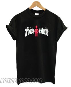 Thrasher X Girl smooth T-Shirt