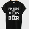 Titties And Beer smooth T-shirt