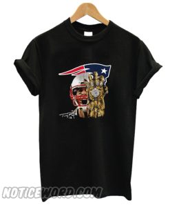 Tom Brady Patriots Thanos smooth T-shirt