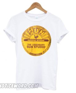 Vintage 90s rock SUN RECORD studio memphis band smooth T shirt