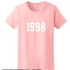 1998 birthday smooth t-shirt