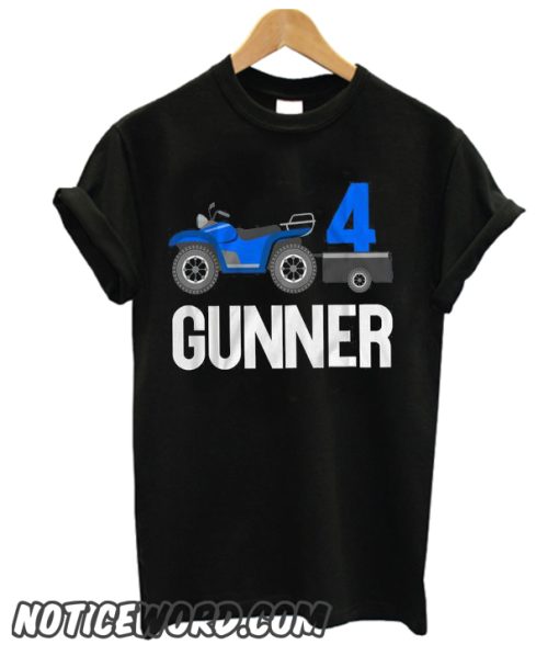 ATV birthday shirt four wheeler smooth T-shirt