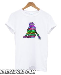 Aesthetic Glitch Anime Girl smooth T-Shirt