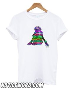 Aesthetic Glitch Anime Girl smooth T-Shirt