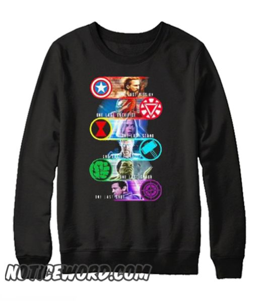 Avengers One Last Mission smooth Sweatshirt