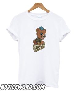 Baby bear money stack smooth t-shirt