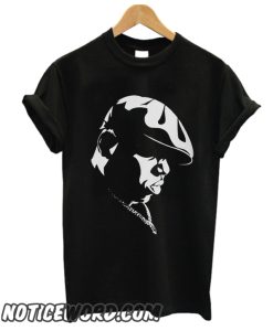 Biggie Stencil Women's Fitted smooth T Shirt