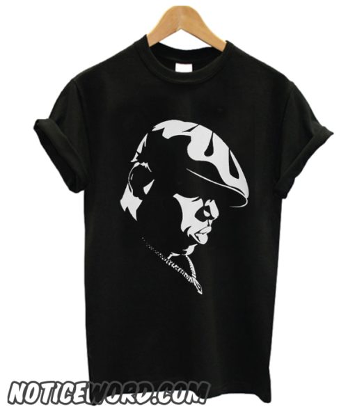 Biggie Stencil Women's Fitted smooth T Shirt