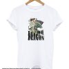 Book Dragon White smooth T-Shirt