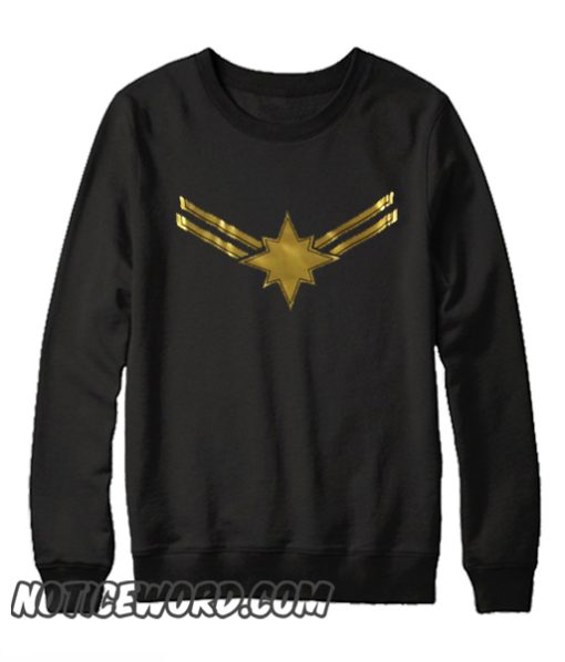 Captain Marvell Logo smooth Sweatshirt