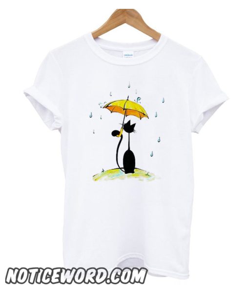 Cat And Rain smooth T Shirt