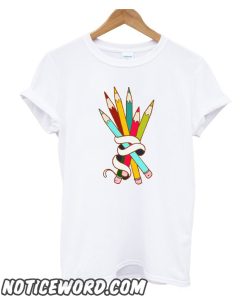 Colored Pencils Bouquet smooth T-Shirt