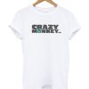 CrazyMonke Official Crazy Monkey Face smooth T-Shirt