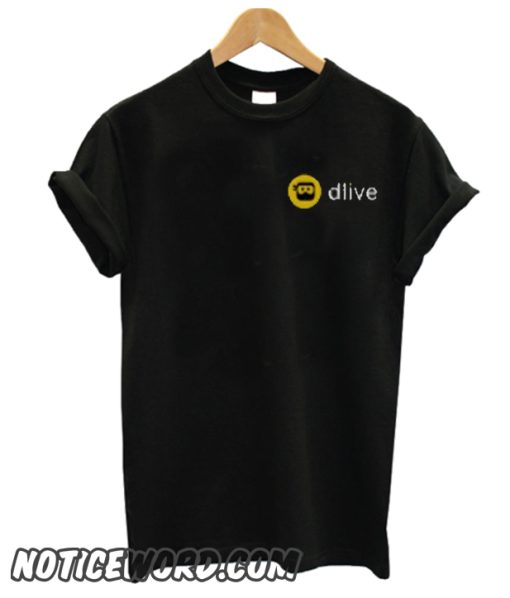 DLive Full Logo Dark Apparel smooth T-Shirt