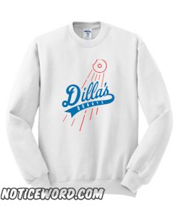 Dilla's Donuts Dodgers smooth Sweatshirt