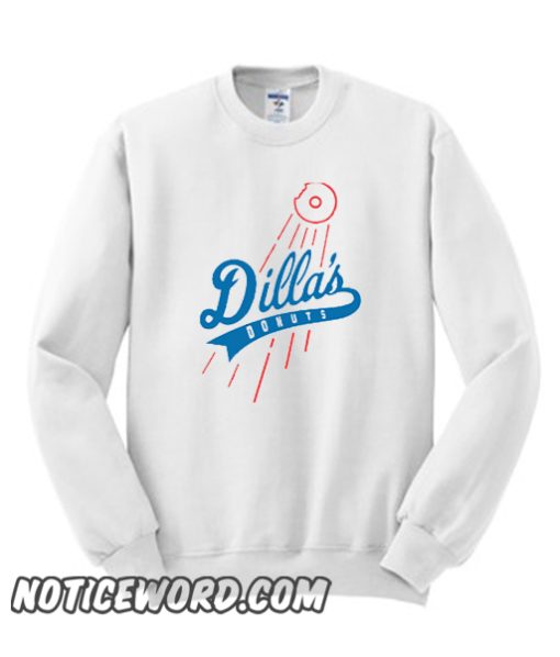 Dilla's Donuts Dodgers smooth Sweatshirt