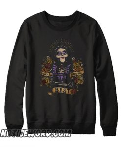 Disney Pixar Coco Imelda Mama Knows Best smooth Sweatshirt