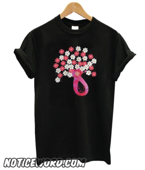 Faith Hope Love Flower smooth T-Shirt