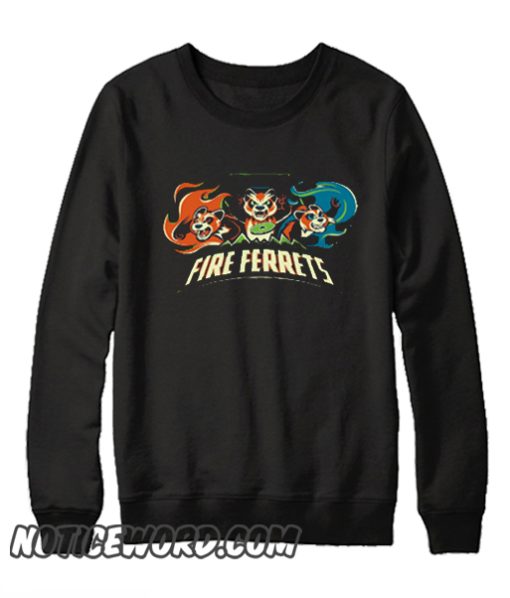 Fire Ferrets smooth Sweatshirt