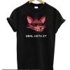 Five Nights at Freddy's FNAF Foxy Deal With It White Font smooth T-Shirt