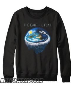 Flat Earth smooth Sweatshirt