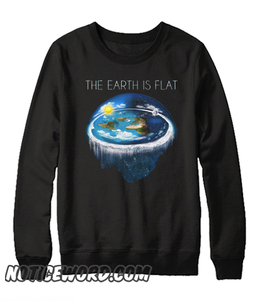 Flat Earth smooth Sweatshirt – noticeword