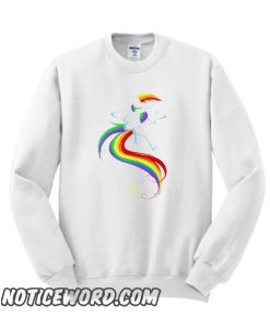 Flowing Rainbow smooth Sweatshirt