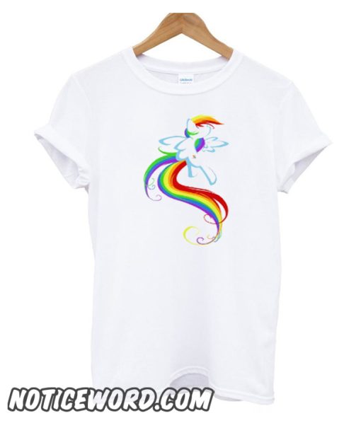 Flowing Rainbow smooth T-SHIRT