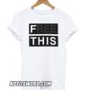 Free This White smooth T shirt