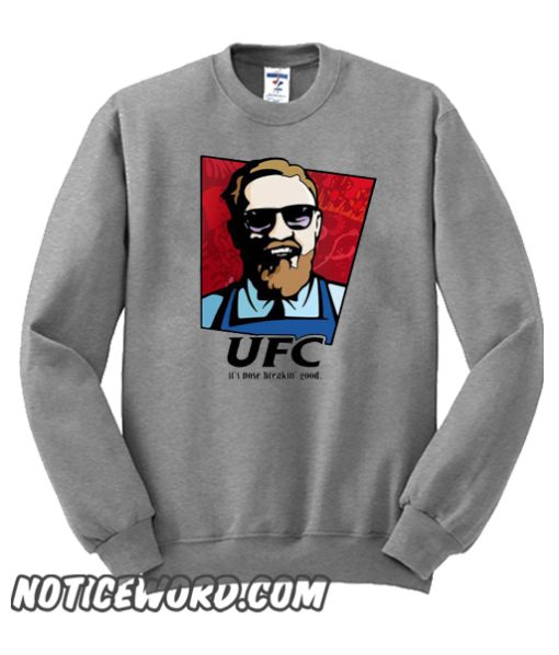 Funny KFC Conor Mcgregor UFC smooth Sweatshirt