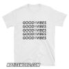 Good Vibes Graphic smooth T-shirt