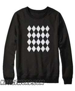 HARLEQUIN BLACK AND WHITE smooth Sweatshirt