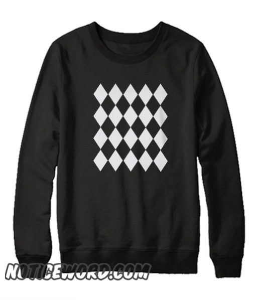 HARLEQUIN BLACK AND WHITE smooth Sweatshirt