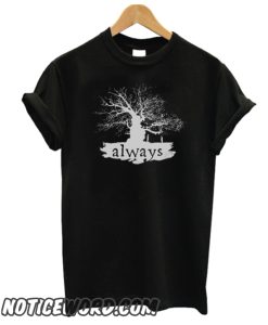 Harry Potter Spell Always Quote Silhouette smooth T-Shirt