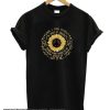 Hippie Sunflower Speaking Words Of Wisdom Let It Be smooth T-Shirt Women