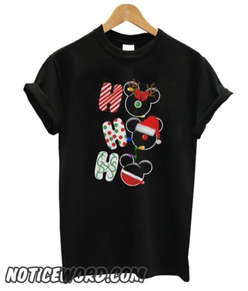 Ho Ho Ho Mickey Christmas smooth T-Shirt