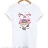 I Dumble Adore You T-Shirt Women White Happy Valentine Day smooth T-Shirt