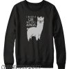I'm Just A Girl Who Loves Alpacas smooth Sweatshirt