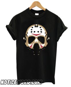 Jason Voorhees Face Black smooth T Shirt