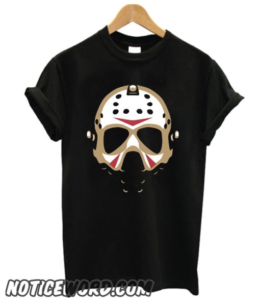 Jason Voorhees Face Black smooth T Shirt