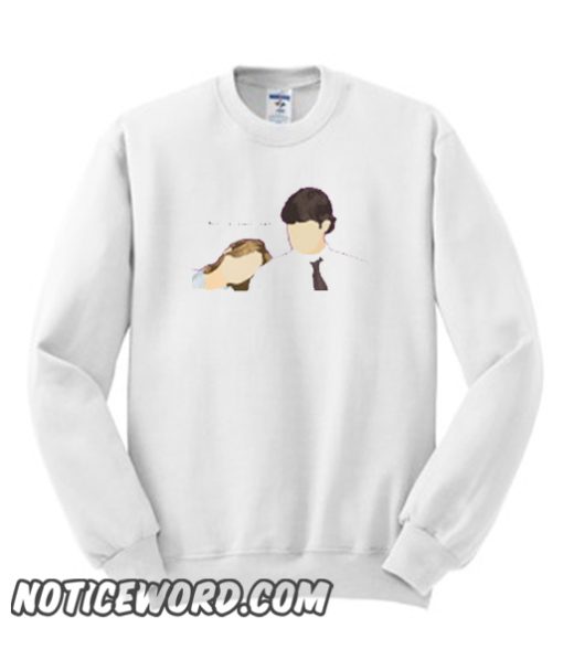 Jim and Pam - Custom L.C. smooth Sweatshirt