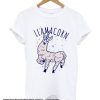 LLAMACORN smooth T-SHIRT