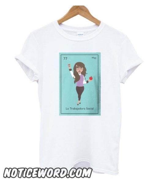 La Trabajadora Social Brunette smooth t-shirt