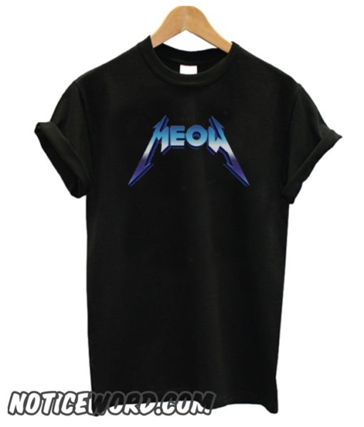 MEOW-tallic smooth T-shirt