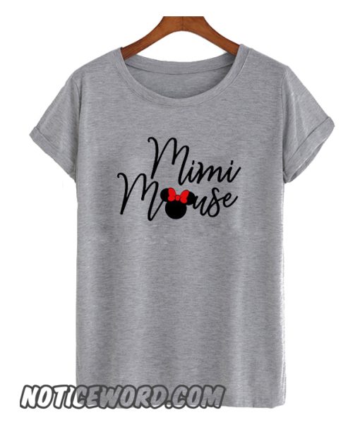 Mimi Mouse svg Disney family smooth T-Shirt