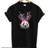 PANDA HORNS UP smooth t-shirt